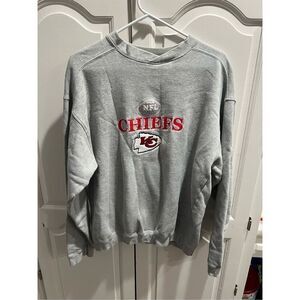 Vintage NFL Kansas City Chief Logo Athletic Crewneck Sweatshirt Mens L 90's